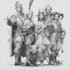 create a character design dnd party, game art, dnd character