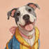pet portrait into cute disney style