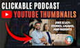 design a clickable youtube thumbnail that stands out