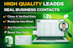 targeted b2b lead generation and email list building