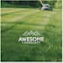 make awesome landscape, grass trimming and lawn care logo