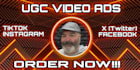 create relatable male ugc video ads as a genx  creator over 50