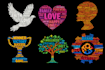 design creative word art, word clouds, and typography