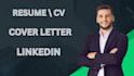 write, edit, and optimize your executive CV, resume, and cover letter
