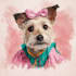 create realistic cartoon pet portraits
