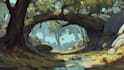 paint an environmental concept art