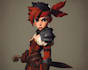 draw professional game character art