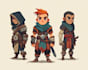 make custom game characters for your indie game