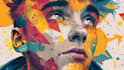 draw amazing colorful portrait illustration