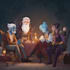desing your dnd group party illustration