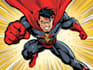 drawing figure in super hero cartoon