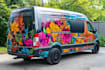 do tesla cybertruck wrap design, truck wrap, van