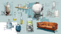 develop industrial and product design, sketches