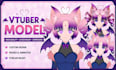 design live2d model anime vtuber model anime character