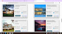 interactive landing page with dynamic features