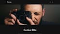 make photography, video and drone website with online booking