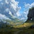 digitally paint fantasy landscape