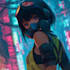 design anime character , cyberpunk character