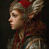 paint a realistic or fantasy portrait