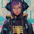 design anime character , cyberpunk character
