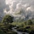 digitally paint fantasy landscape