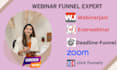 clickfunnels webinar zoom webinar funnel everwebinar webinarjam deadline funnel