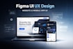 do figma design, figma website UI UX design, and mobile app UI design