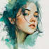 illustrate anything in watercolor style