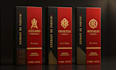 creat luxury perfume label, logo, cosmetics with custom label