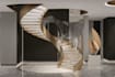 create a unique staircase design for residential and commercial projects