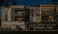 redesign mixed use building,residential complex,cgi facade elevation,park layout