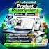 write professional ai assisted product descriptions