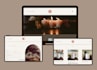 create you a clean modern squarespace website