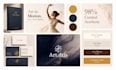 do modern tech, saas, startup, and fintech logo design with brand identity