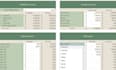 design customized budgeting spreadsheet, with automation