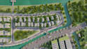 develop 2d into 3d urbanize space, master plan aerial view visualize, map visual