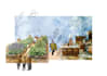 create architectural collages for 3d visualisation