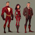 make super hero character design