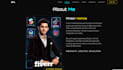 create a ai powered portfolio website with a luxury design