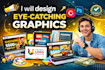 professional graphic design, logo, social media posts