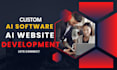 develop ai website, ai chatbot, ai saas and ai software as full stack developer