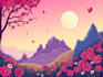 draw pretty vector art illustrations for you