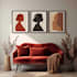 do minimalist boho art and abstract printable wall art