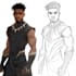 turn your face in to amazing superhero character