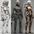design sci fi character illustration or sci fi character