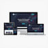 create modern, responsive website with HTML, CSS, javascript