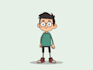 draw simple flat illustration