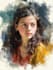 paint an oil painting on canvas