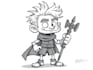 sketch your cartoon character