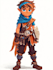 draw 2d game character or 2d game